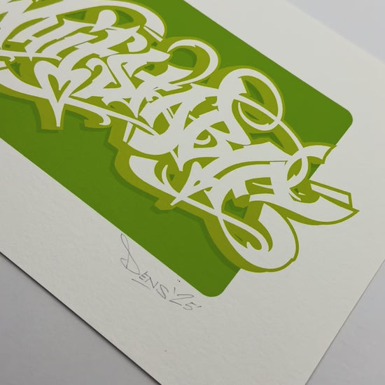 typography print, graphic print