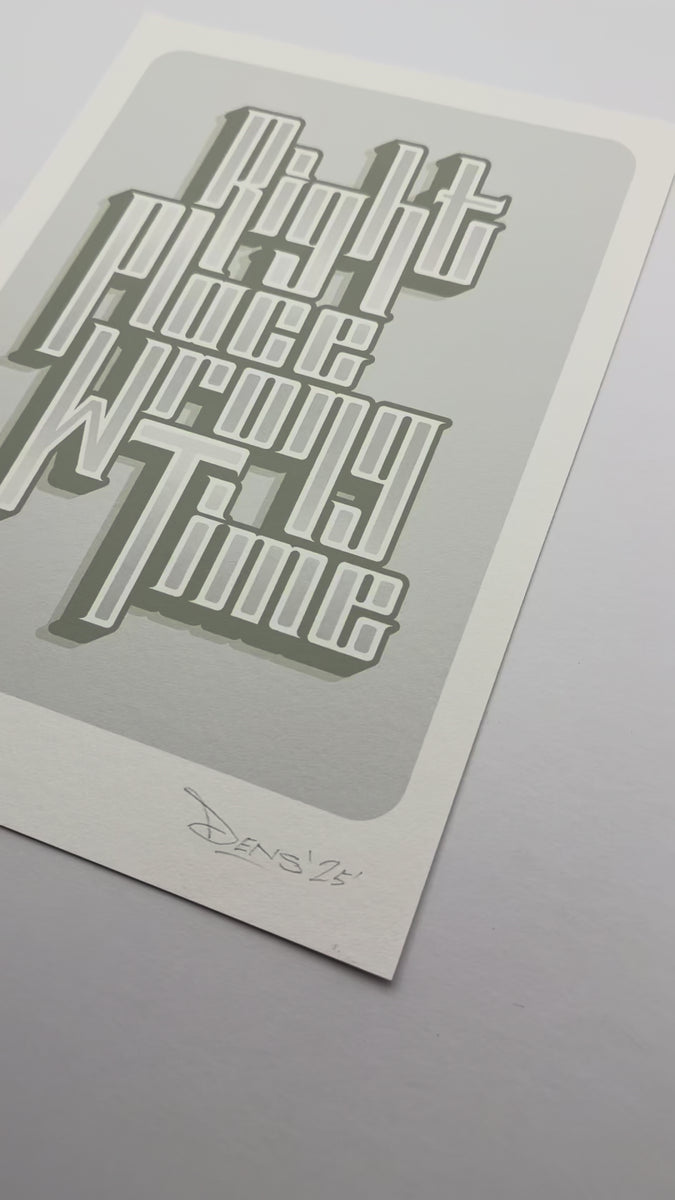 typography print, graphic print